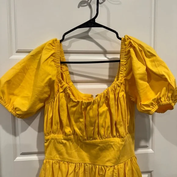 Vixen by Micheline Pitt - Lakeland Dress in Yellow - Picture 4 of 6
